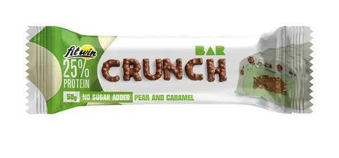 Батончик Crunch Bar груша та карамель Fit Win 50 г id_1298 фото